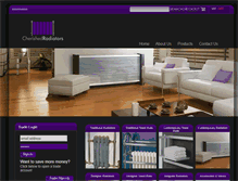 Tablet Screenshot of cherishedradiators.co.uk